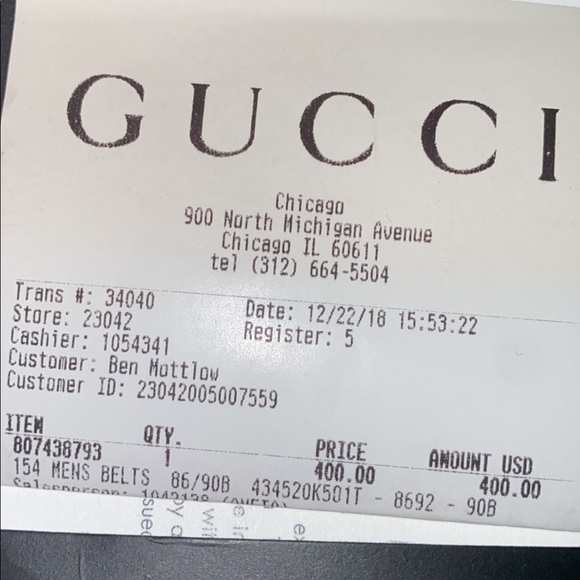 Brown king snake Gucci belt - Picture 2 of 2